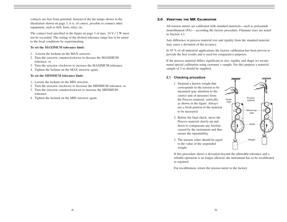 Checkline MK User Manual | Page 4 / 5
