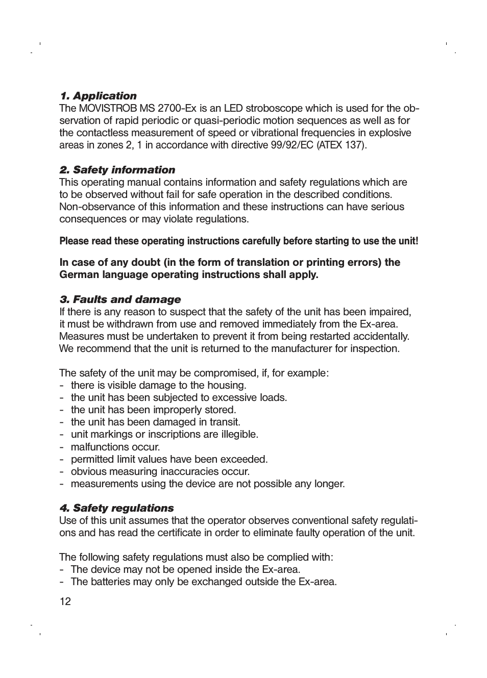 Checkline MS-2700EX User Manual | Page 14 / 82