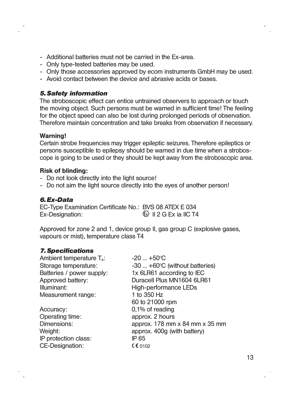 Checkline MS-2700EX User Manual | Page 15 / 82