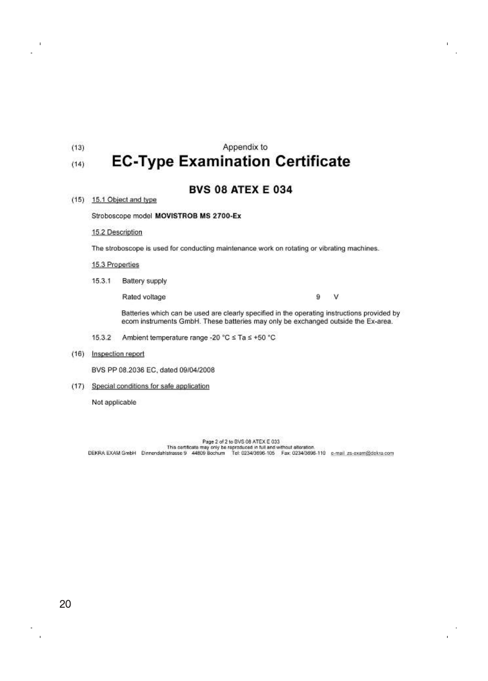 Checkline MS-2700EX User Manual | Page 22 / 82
