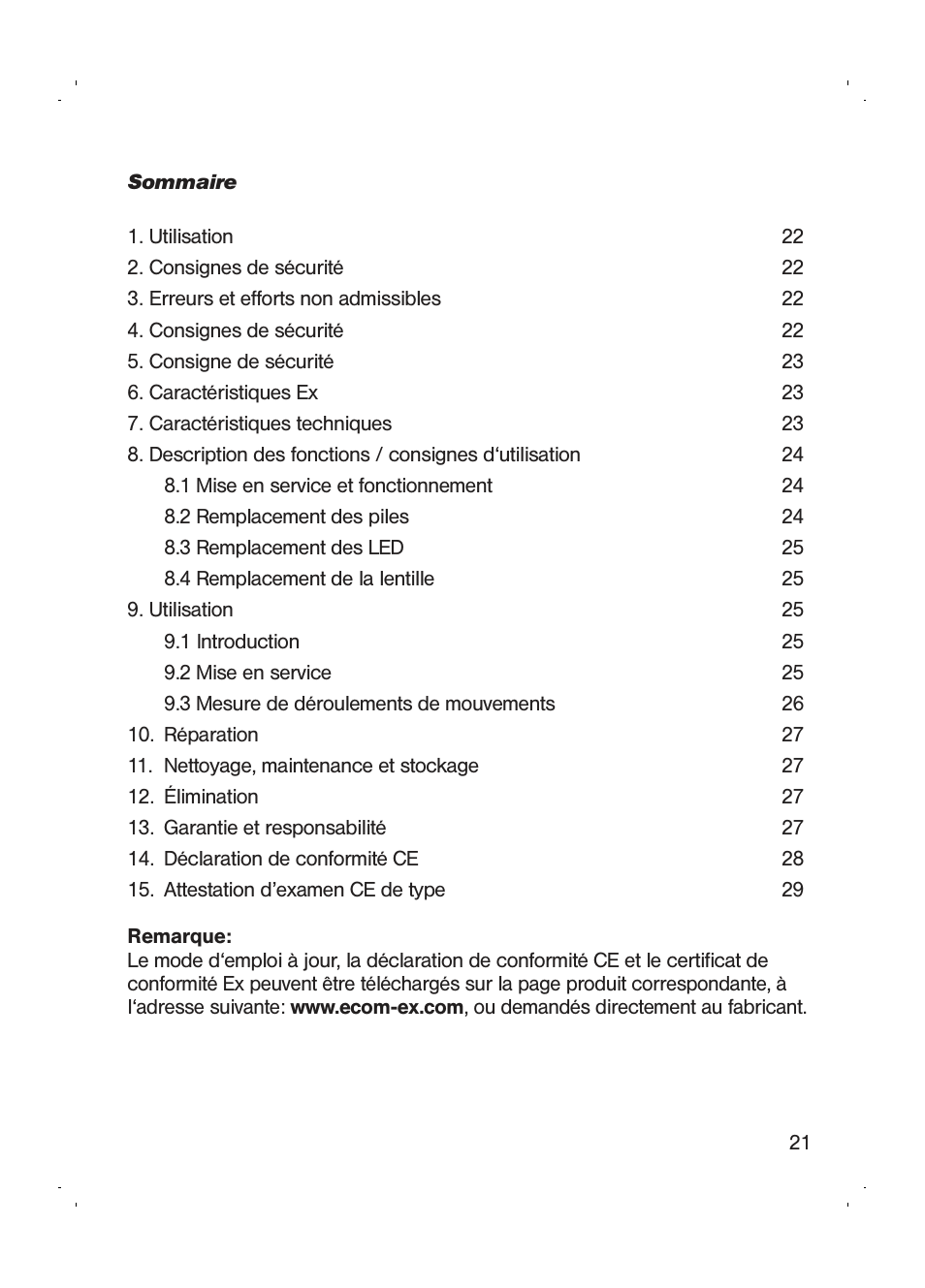 Checkline MS-2700EX User Manual | Page 23 / 82