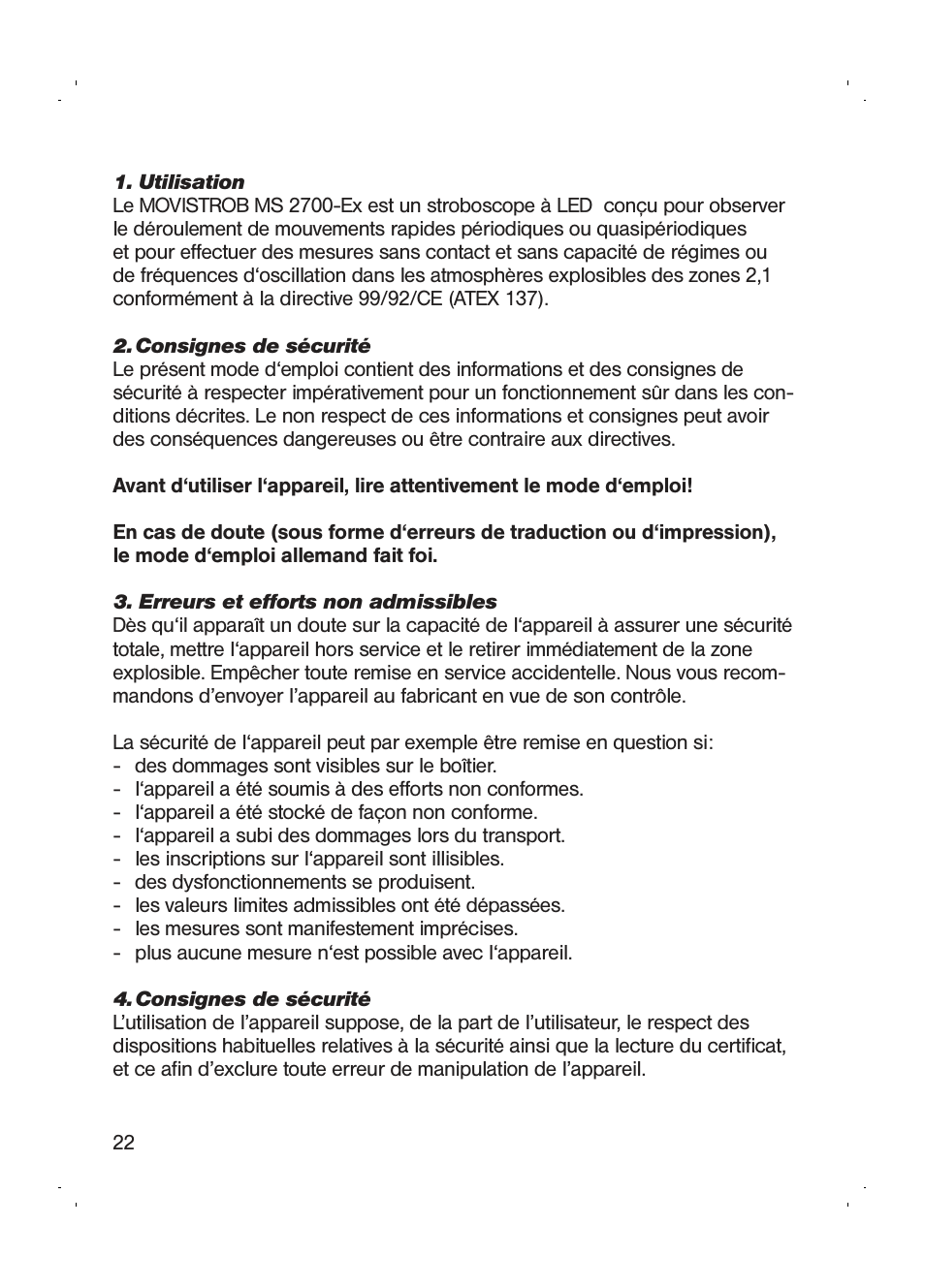 Checkline MS-2700EX User Manual | Page 24 / 82