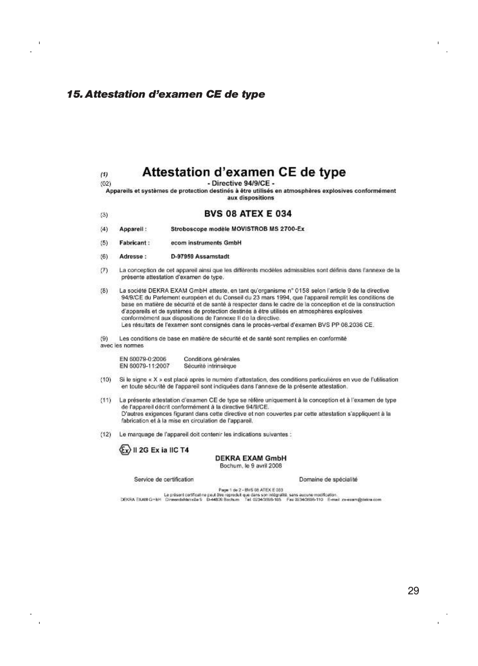 Checkline MS-2700EX User Manual | Page 31 / 82