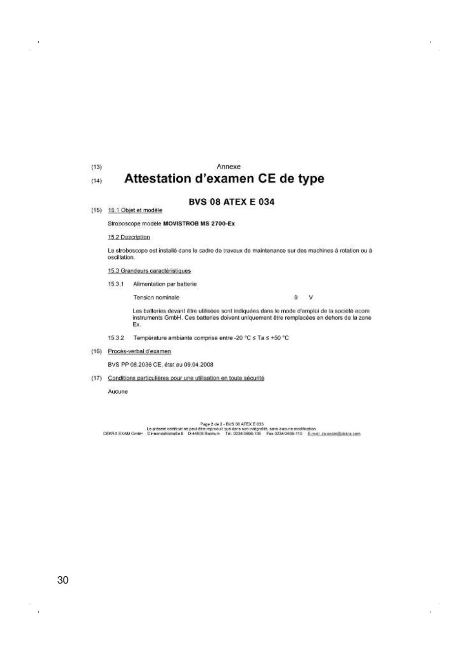 Checkline MS-2700EX User Manual | Page 32 / 82