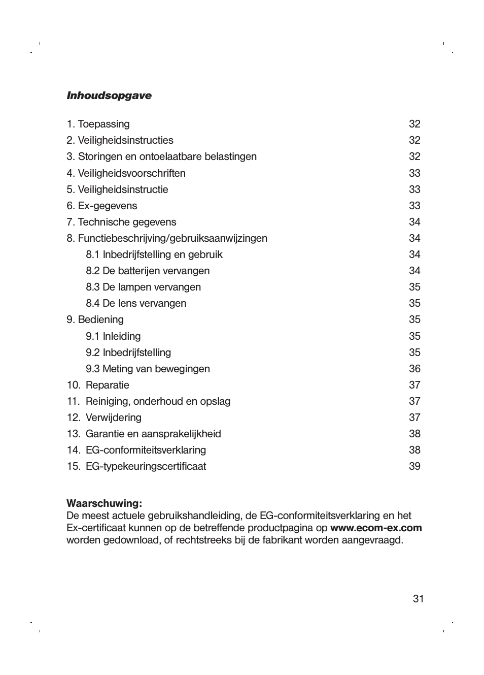 Checkline MS-2700EX User Manual | Page 33 / 82