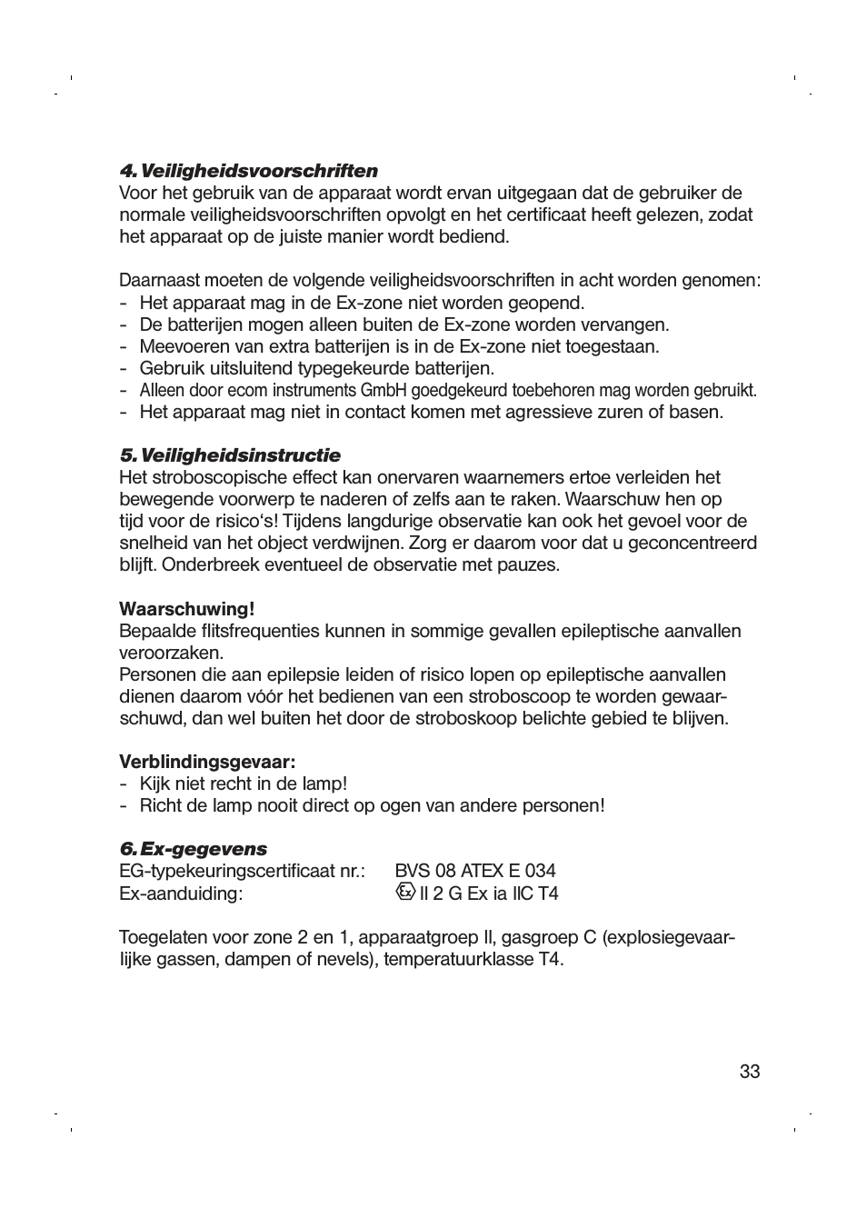 Checkline MS-2700EX User Manual | Page 35 / 82