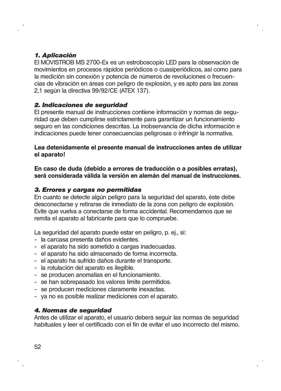 Checkline MS-2700EX User Manual | Page 54 / 82