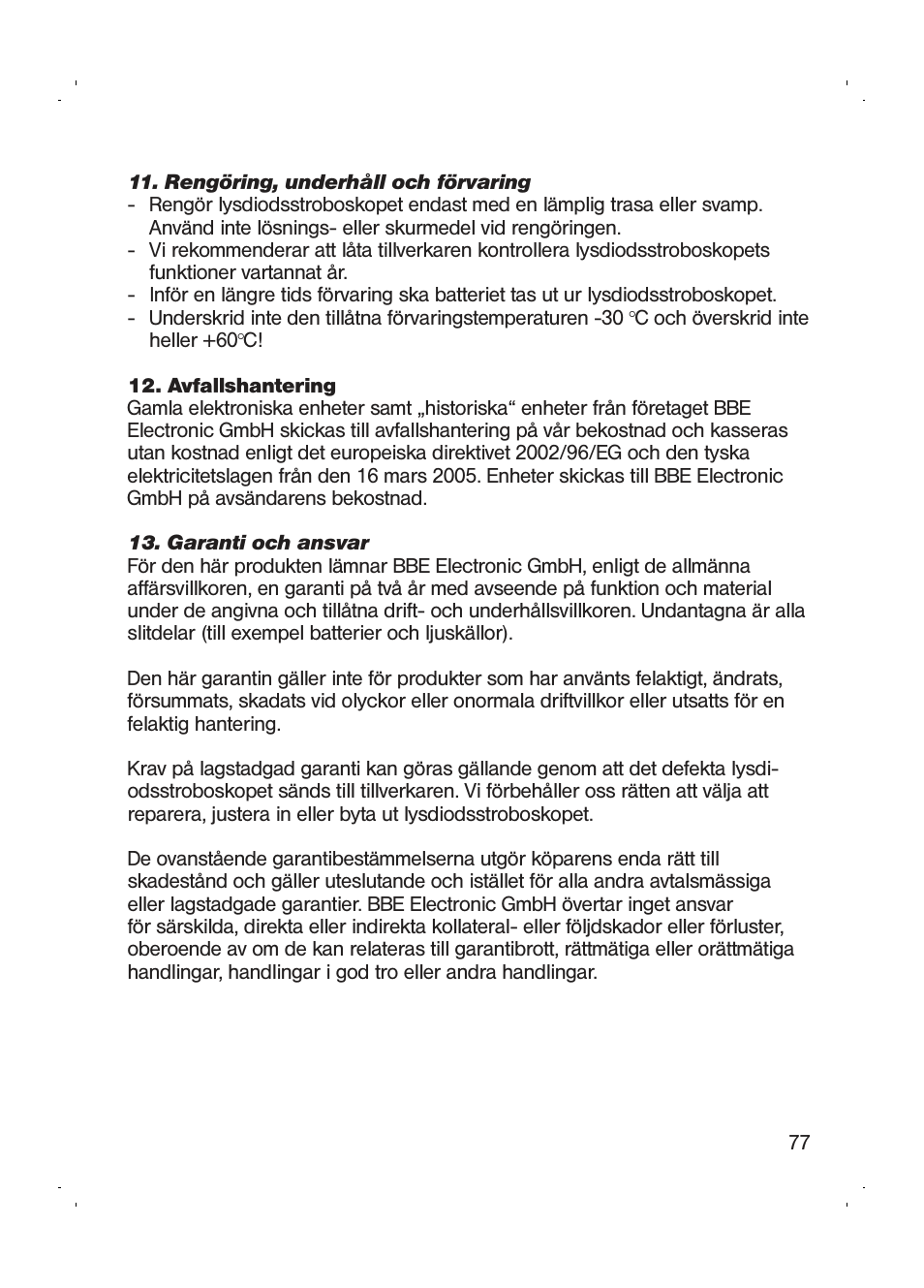 Checkline MS-2700EX User Manual | Page 79 / 82