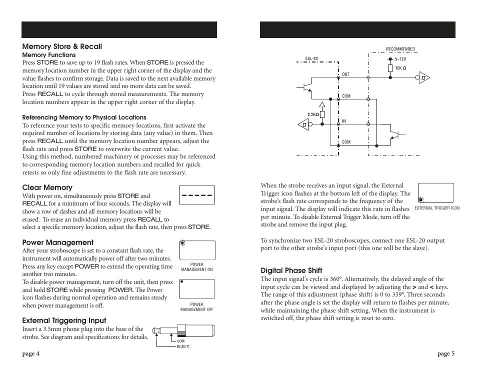 Checkline ESL-20 User Manual | Page 4 / 4