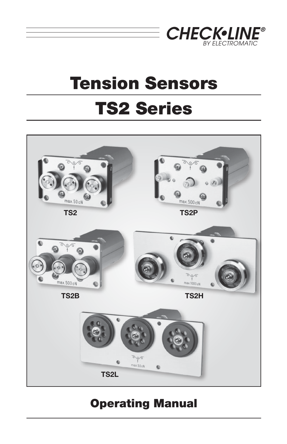 Checkline TS2P User Manual | 15 pages