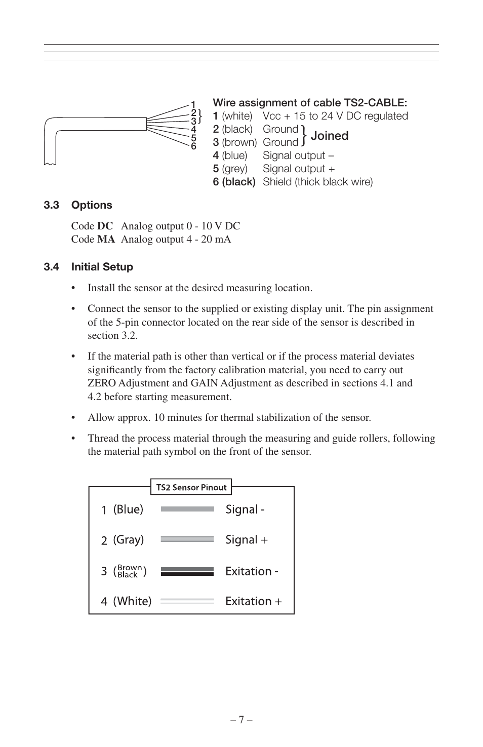 Checkline TS2P User Manual | Page 8 / 15