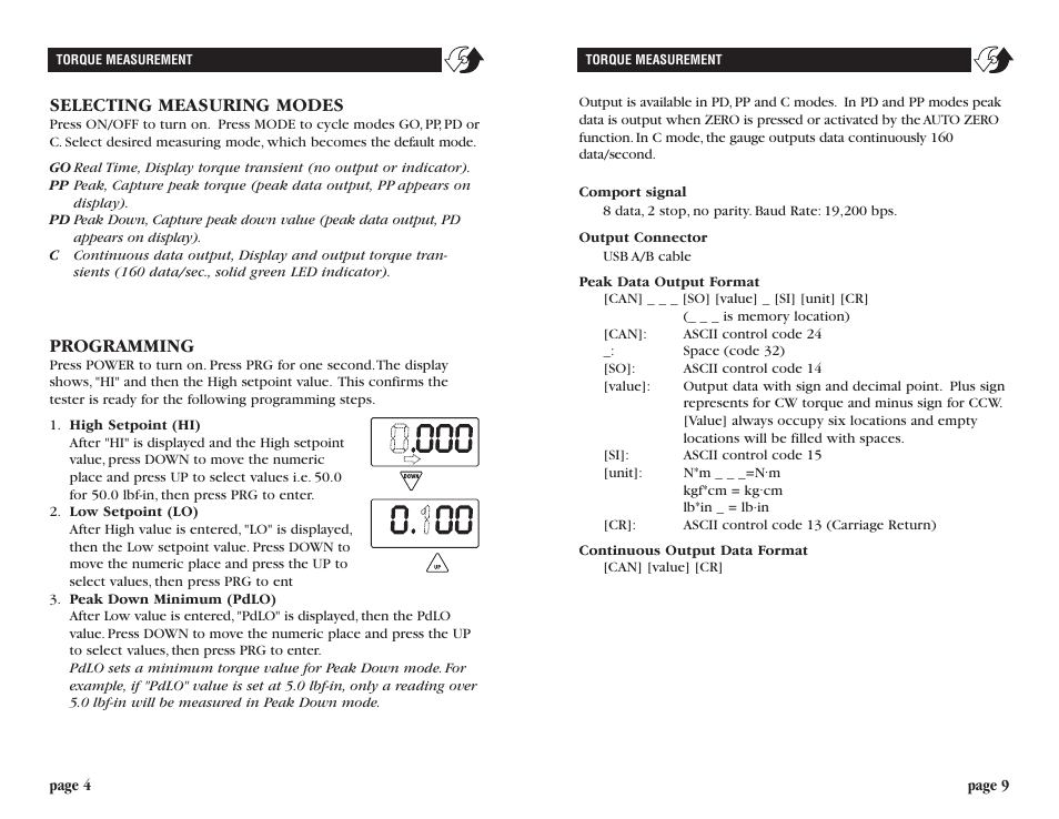 Checkline DIW User Manual | Page 4 / 6