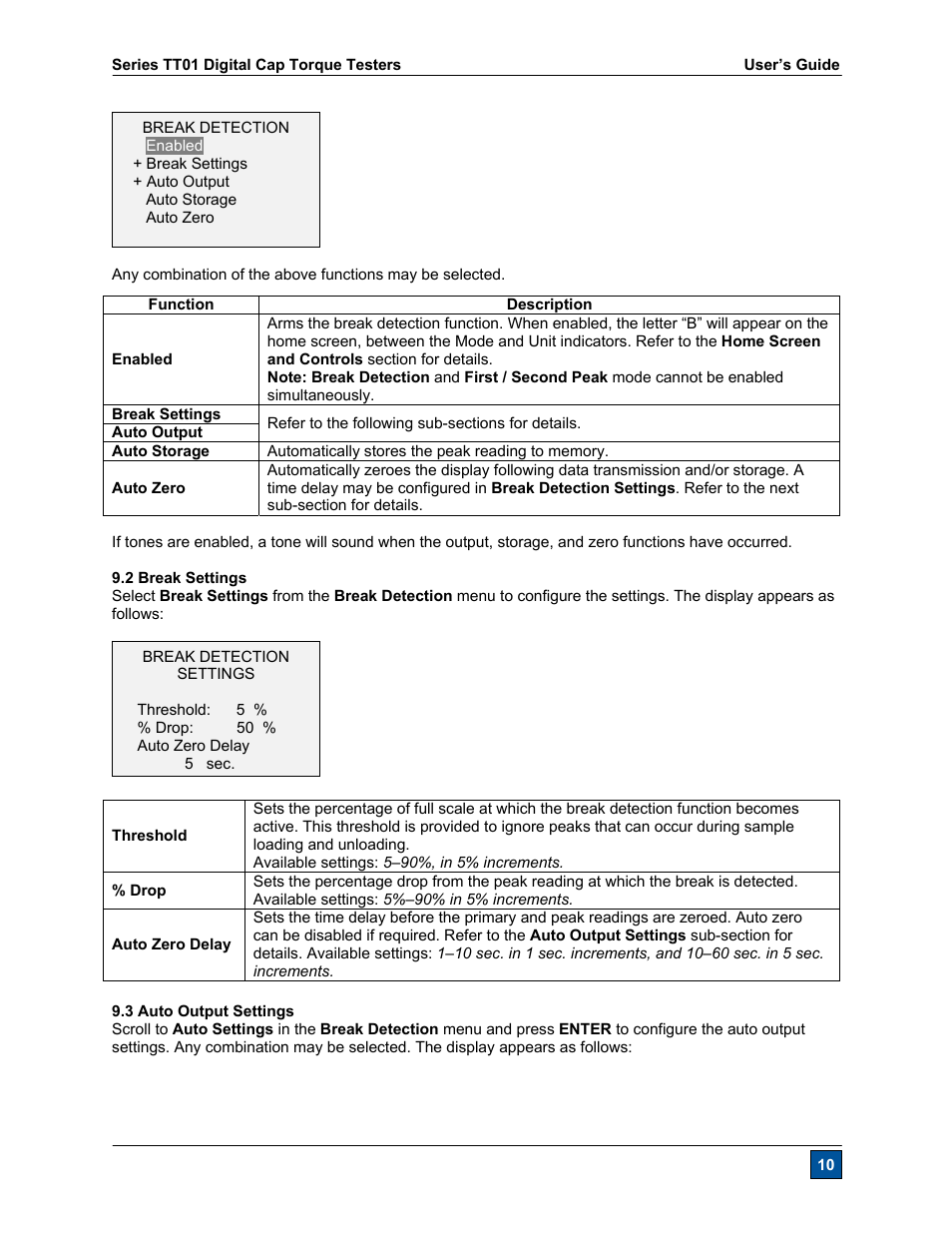 Checkline CAP-TT01 User Manual | Page 11 / 28