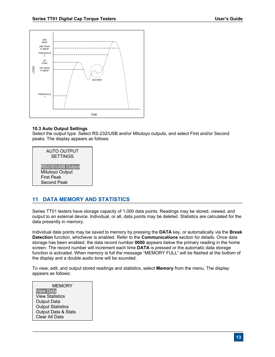 Checkline CAP-TT01 User Manual | Page 14 / 28