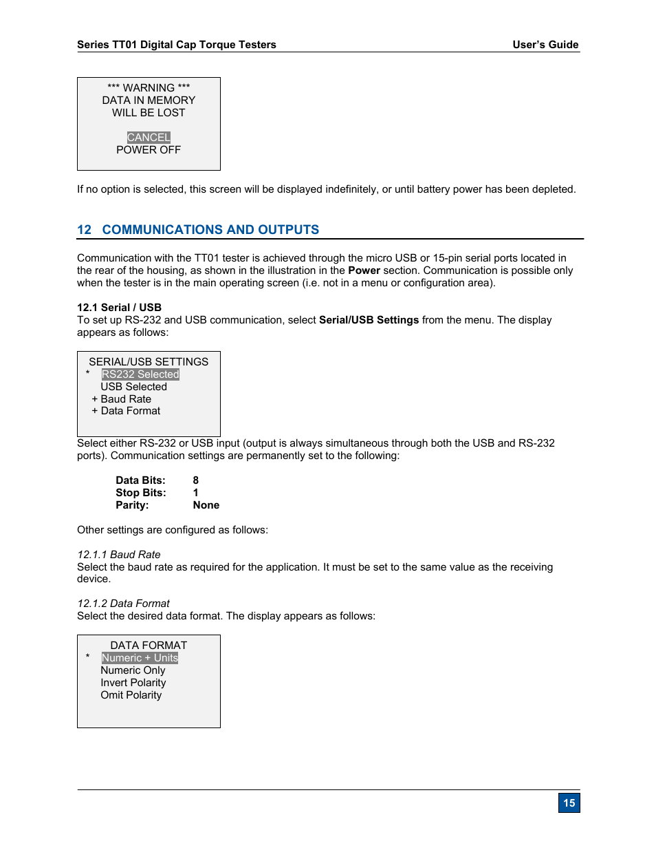 Checkline CAP-TT01 User Manual | Page 16 / 28