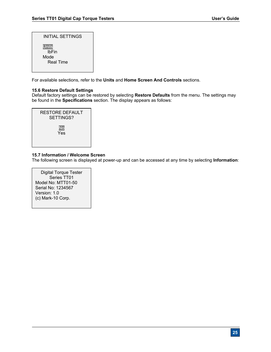 Checkline CAP-TT01 User Manual | Page 26 / 28