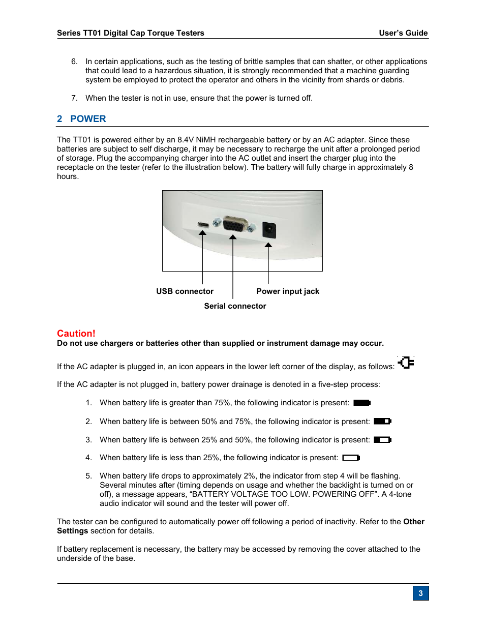 Checkline CAP-TT01 User Manual | Page 4 / 28