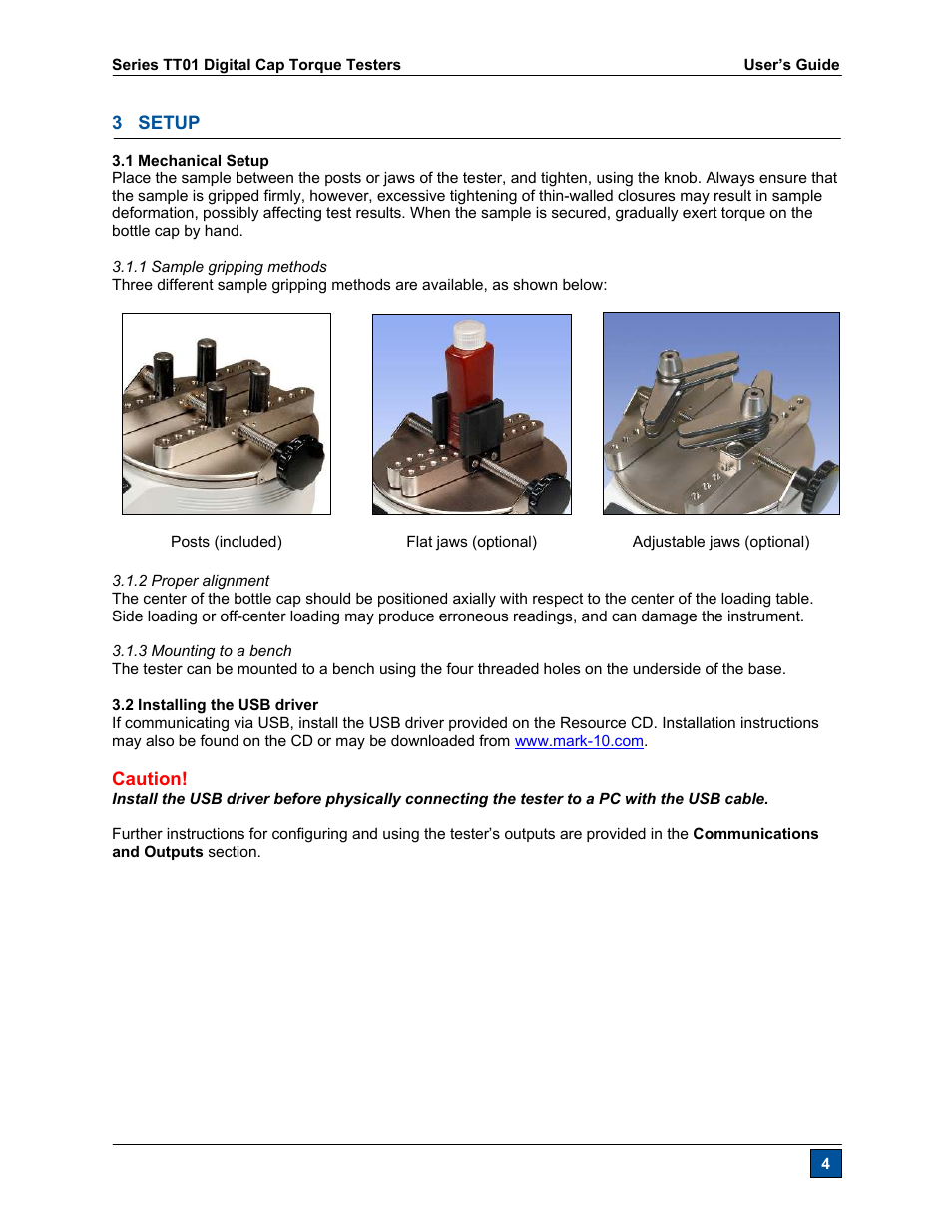 Checkline CAP-TT01 User Manual | Page 5 / 28