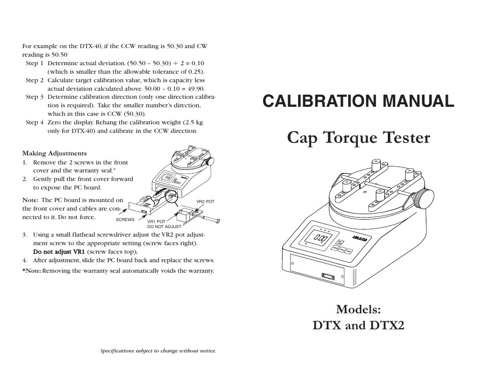 Checkline SBK-492 User Manual | 2 pages