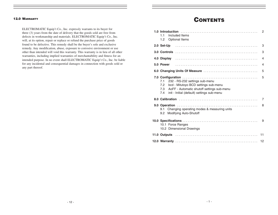 Checkline CAP-T User Manual | 7 pages