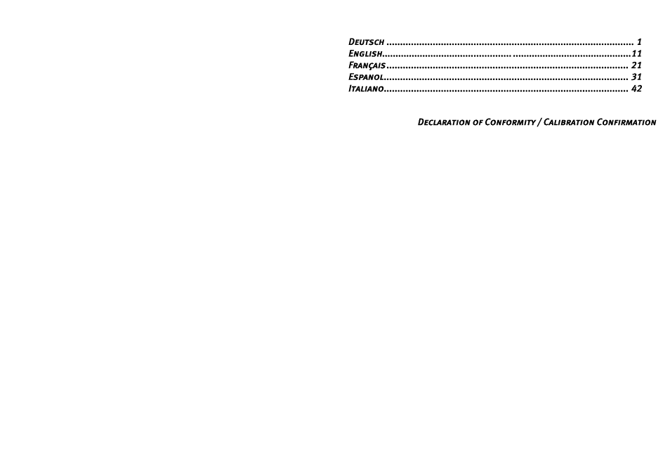 Checkline TMI-300 User Manual | Page 2 / 56