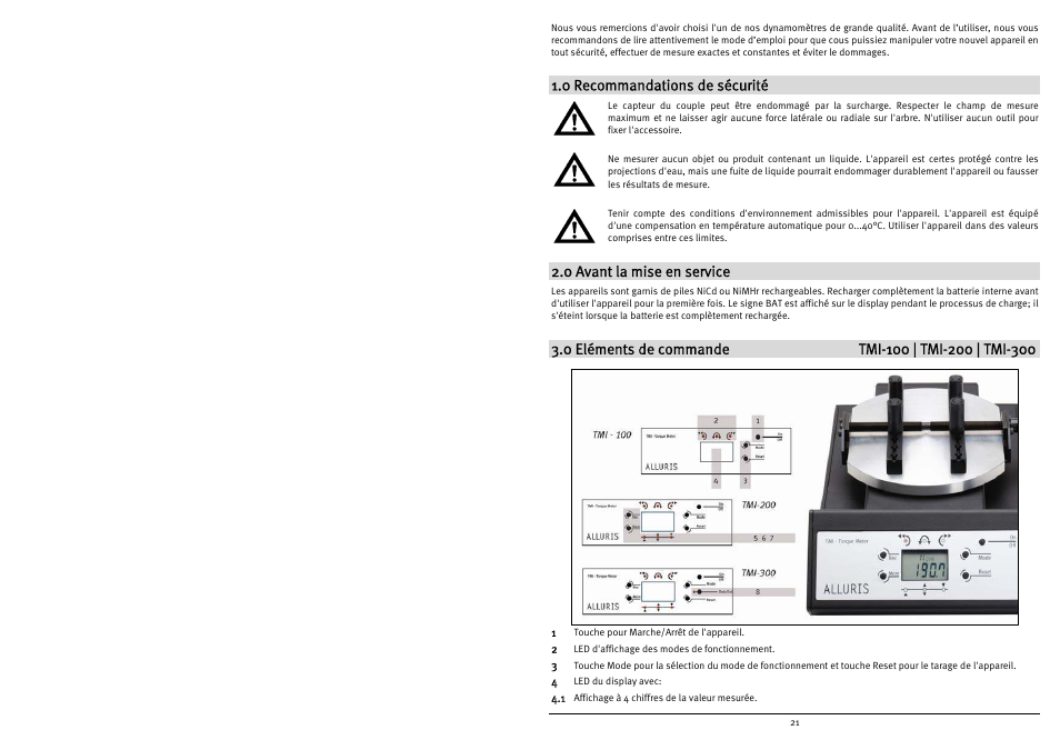 Checkline TMI-300 User Manual | Page 23 / 56