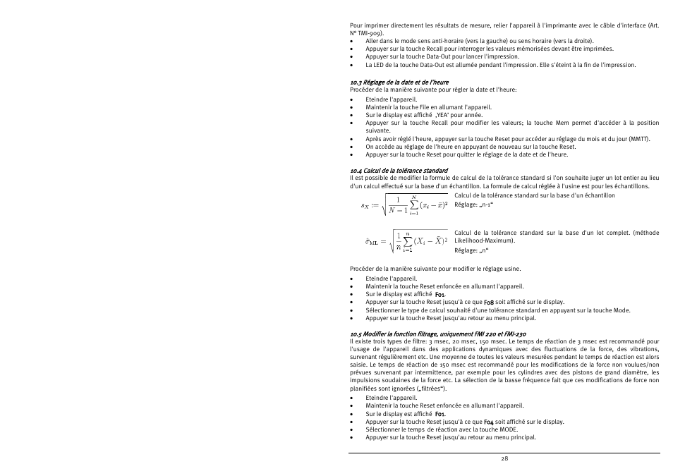 Checkline TMI-300 User Manual | Page 30 / 56