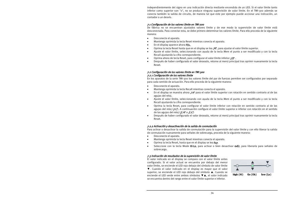 Checkline TMI-300 User Manual | Page 36 / 56