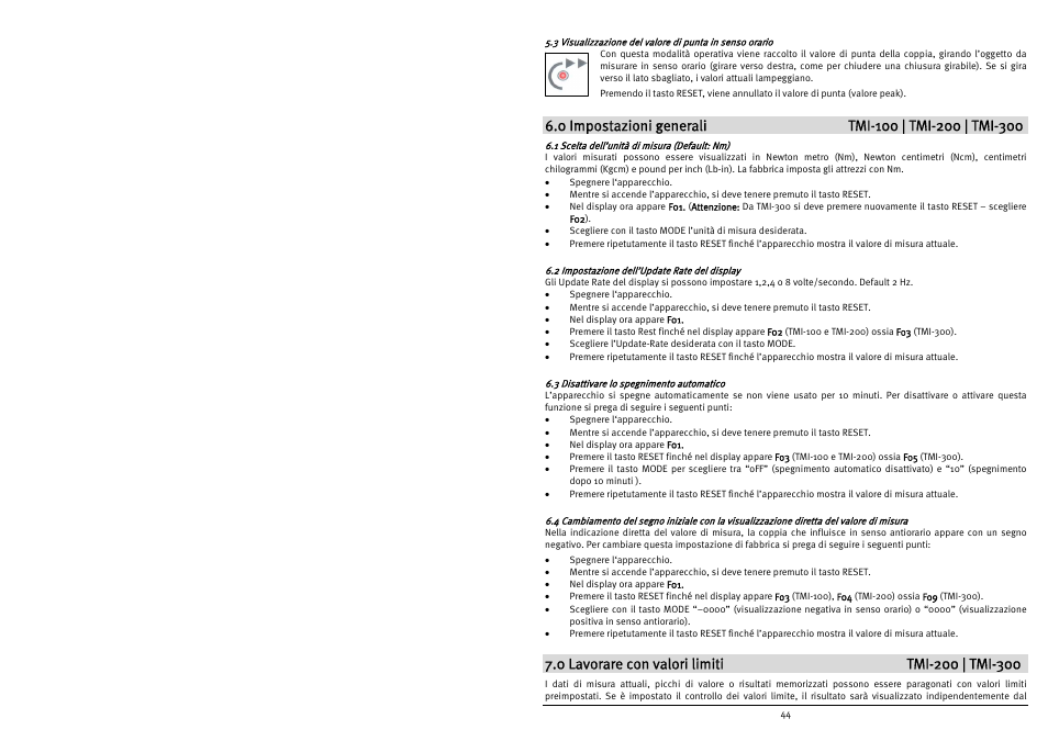 Checkline TMI-300 User Manual | Page 46 / 56