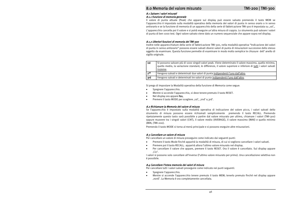 Checkline TMI-300 User Manual | Page 48 / 56