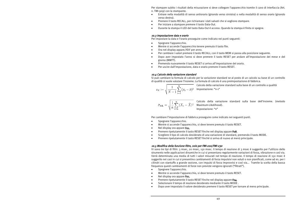 Checkline TMI-300 User Manual | Page 51 / 56