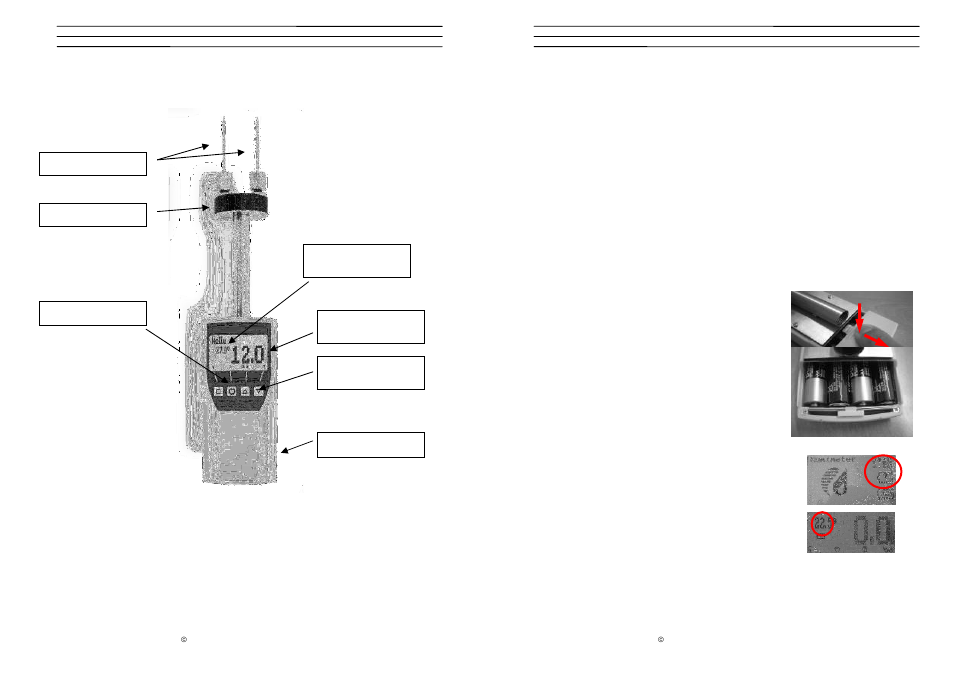 Checkline TMT-425 User Manual | Page 5 / 7