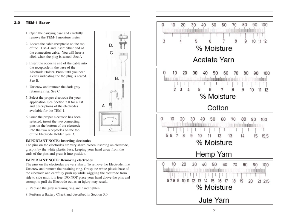 Checkline TEM-1 User Manual | Page 4 / 13