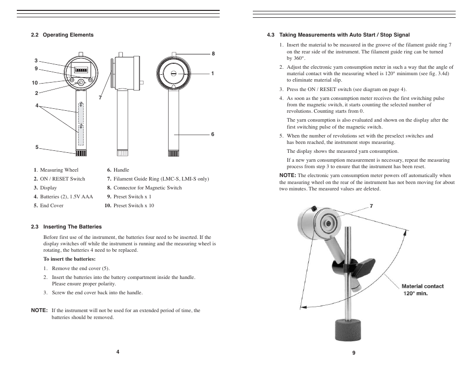 Checkline LMI-LMC User Manual | Page 4 / 7