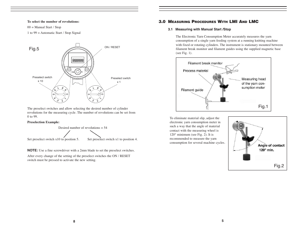 Fig.1 fig.2 fig.5 | Checkline LMI-LMC User Manual | Page 5 / 7