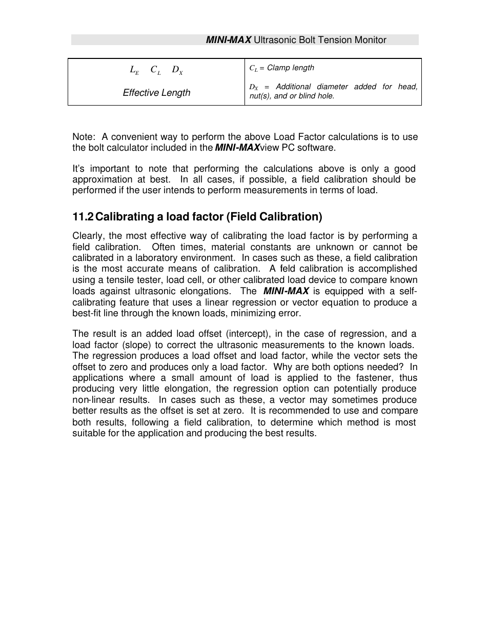 2 calibrating a load factor (field calibration) | Checkline TI-MINIMAX User Manual | Page 105 / 181