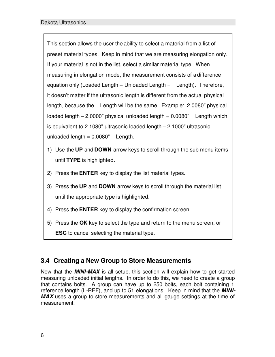 4 creating a new group to store measurements | Checkline TI-MINIMAX User Manual | Page 12 / 181