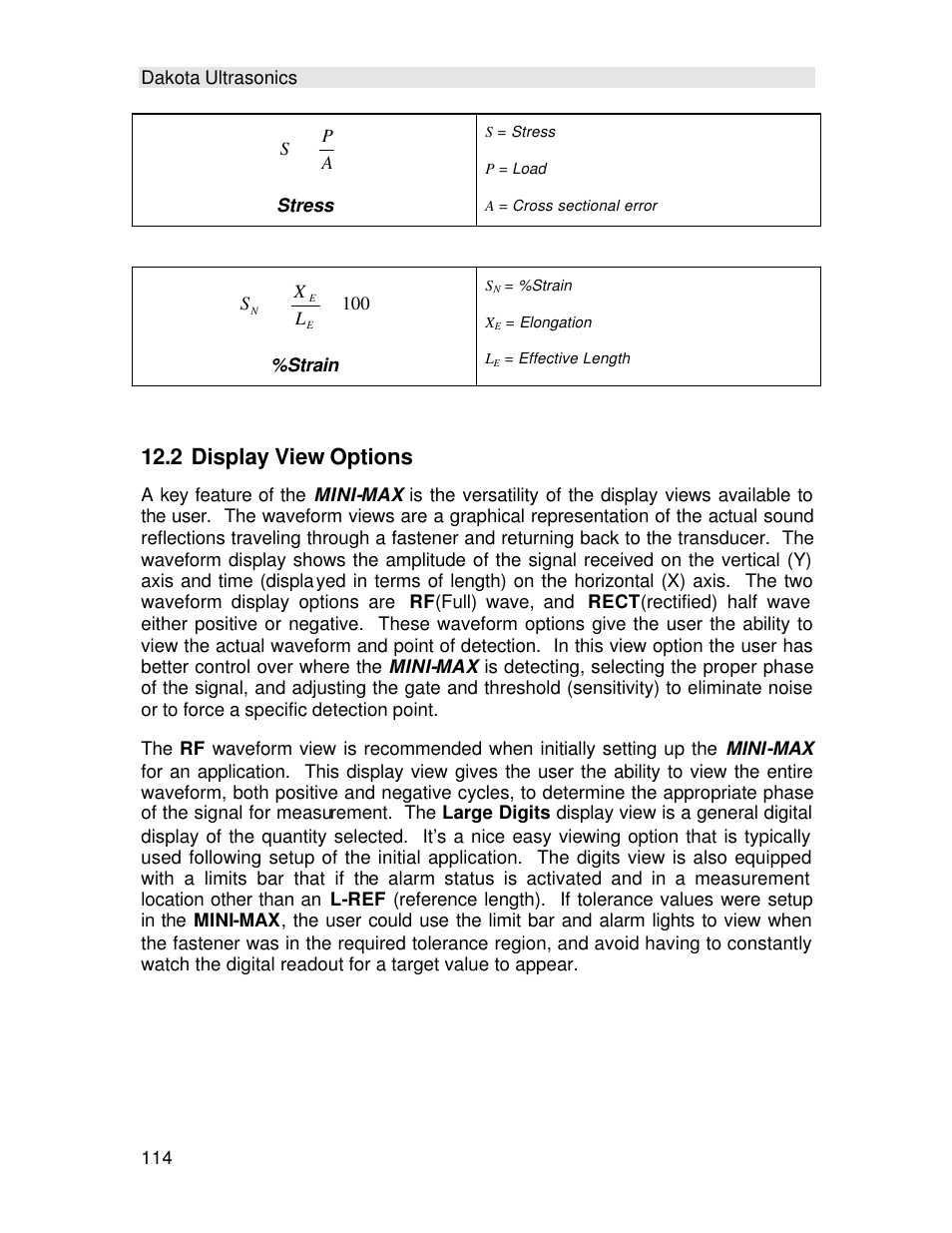 2 display view options | Checkline TI-MINIMAX User Manual | Page 120 / 181