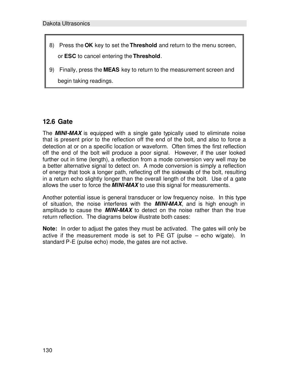 6 gate | Checkline TI-MINIMAX User Manual | Page 136 / 181