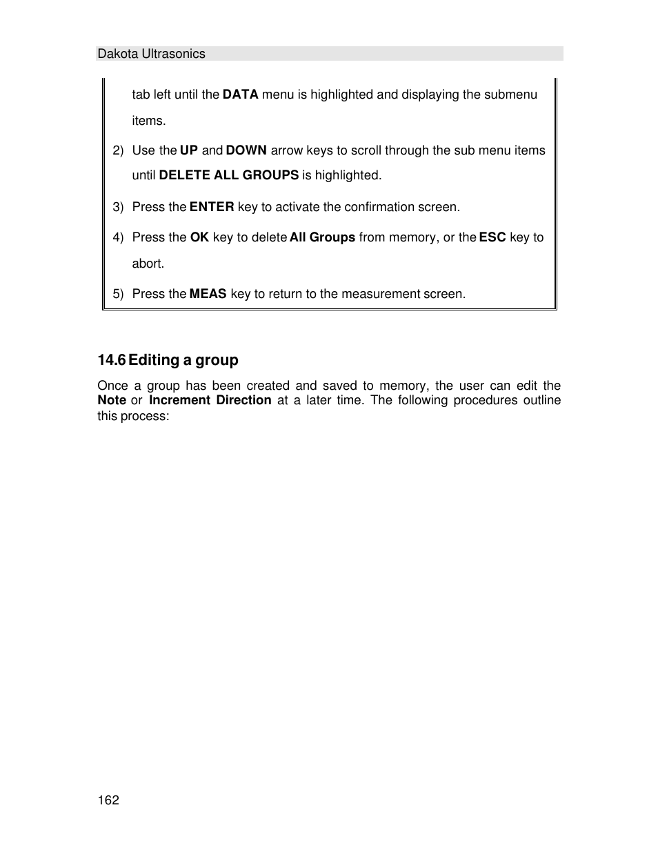 6 editing a group | Checkline TI-MINIMAX User Manual | Page 168 / 181