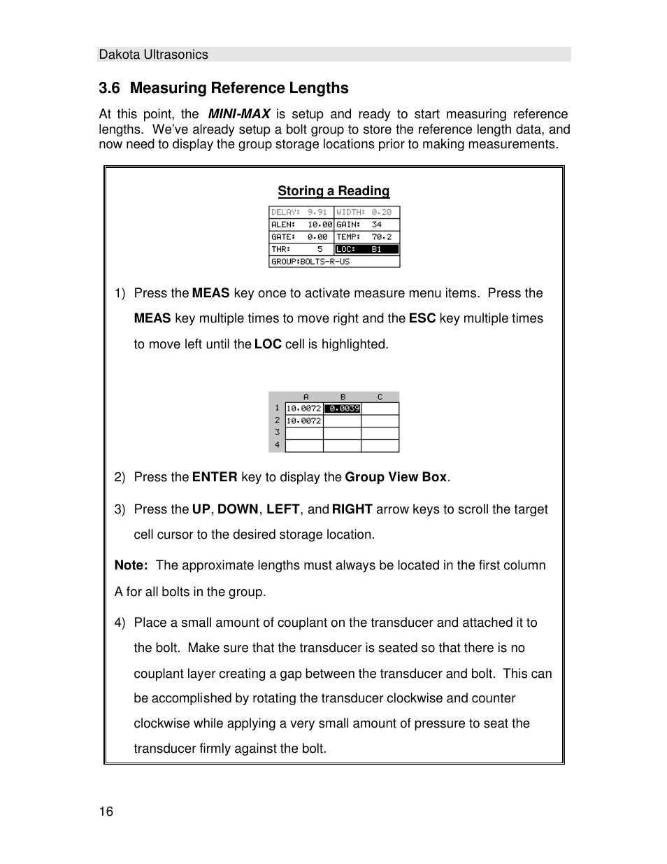 6 measuring reference lengths | Checkline TI-MINIMAX User Manual | Page 22 / 181