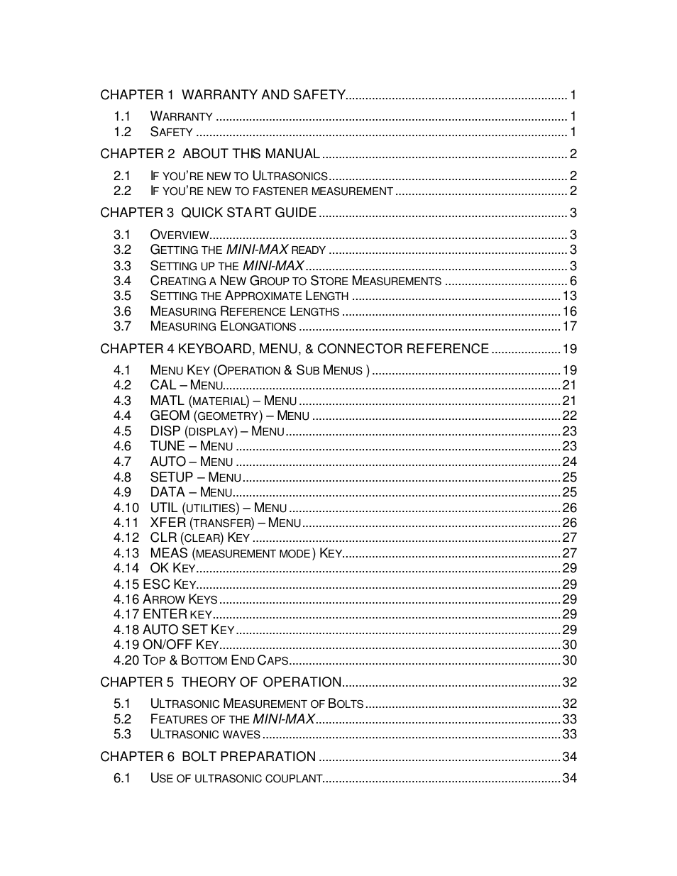 Checkline TI-MINIMAX User Manual | Page 3 / 181