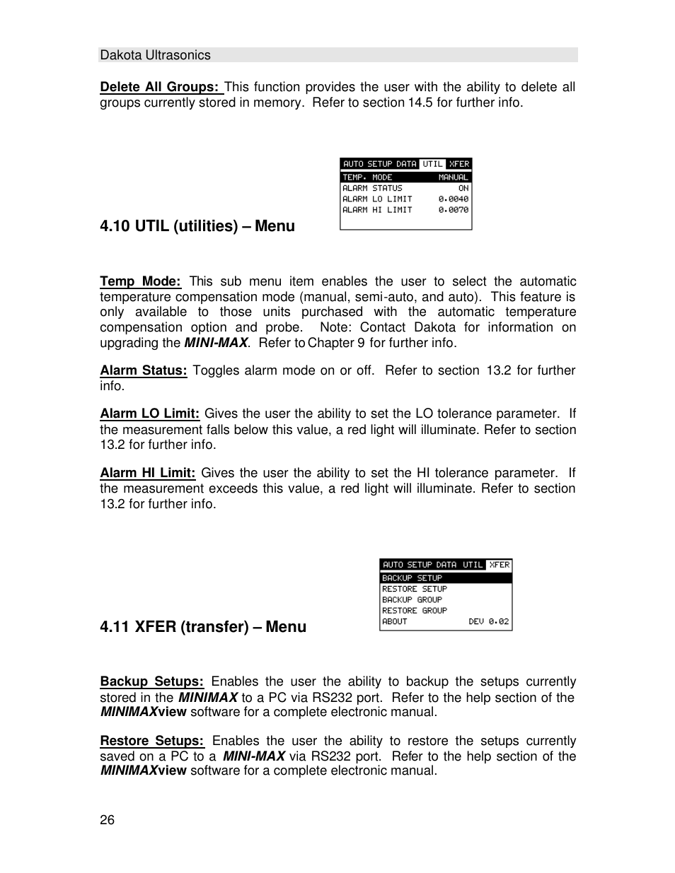 Checkline TI-MINIMAX User Manual | Page 32 / 181