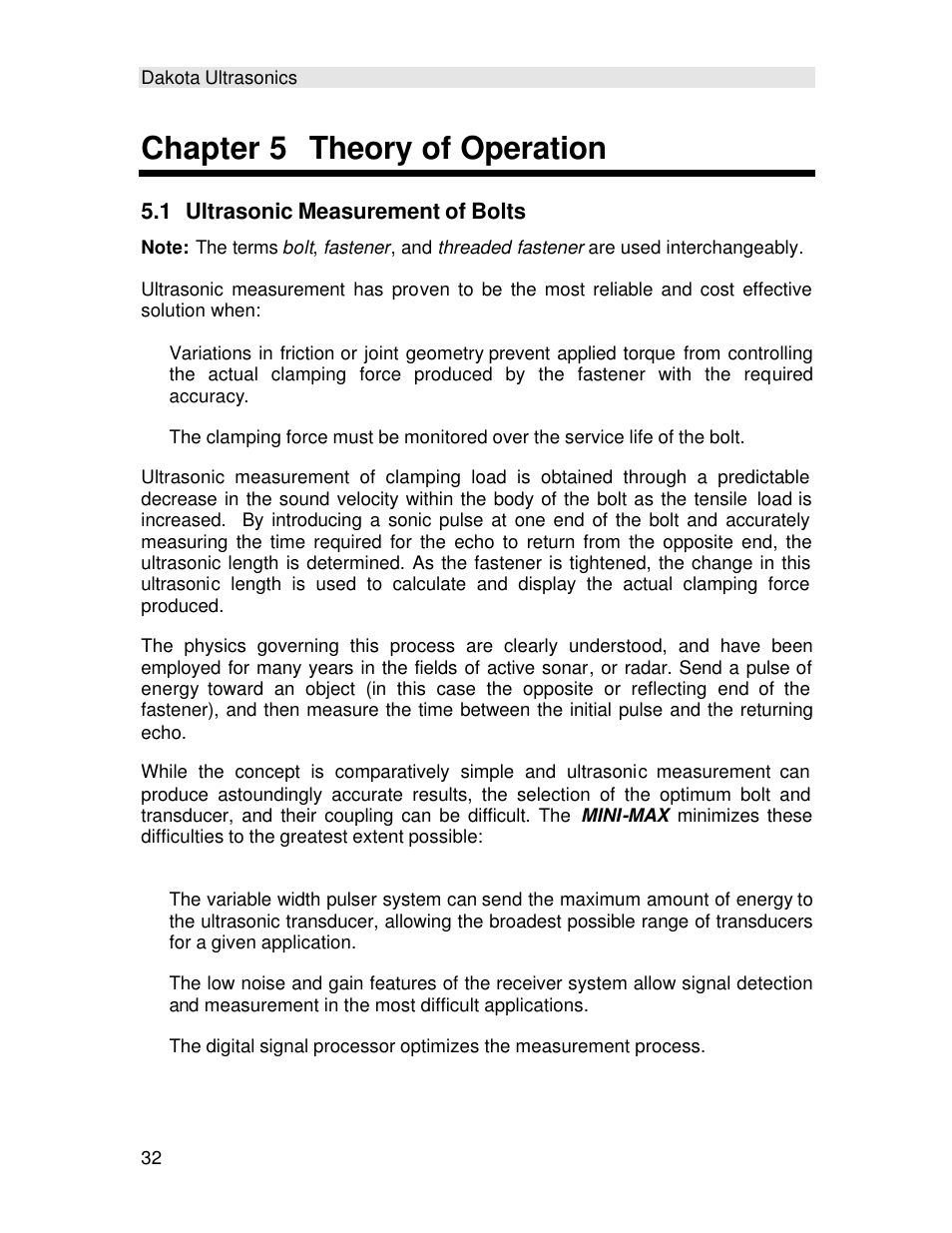 Chapter 5 theory of operation | Checkline TI-MINIMAX User Manual | Page 38 / 181