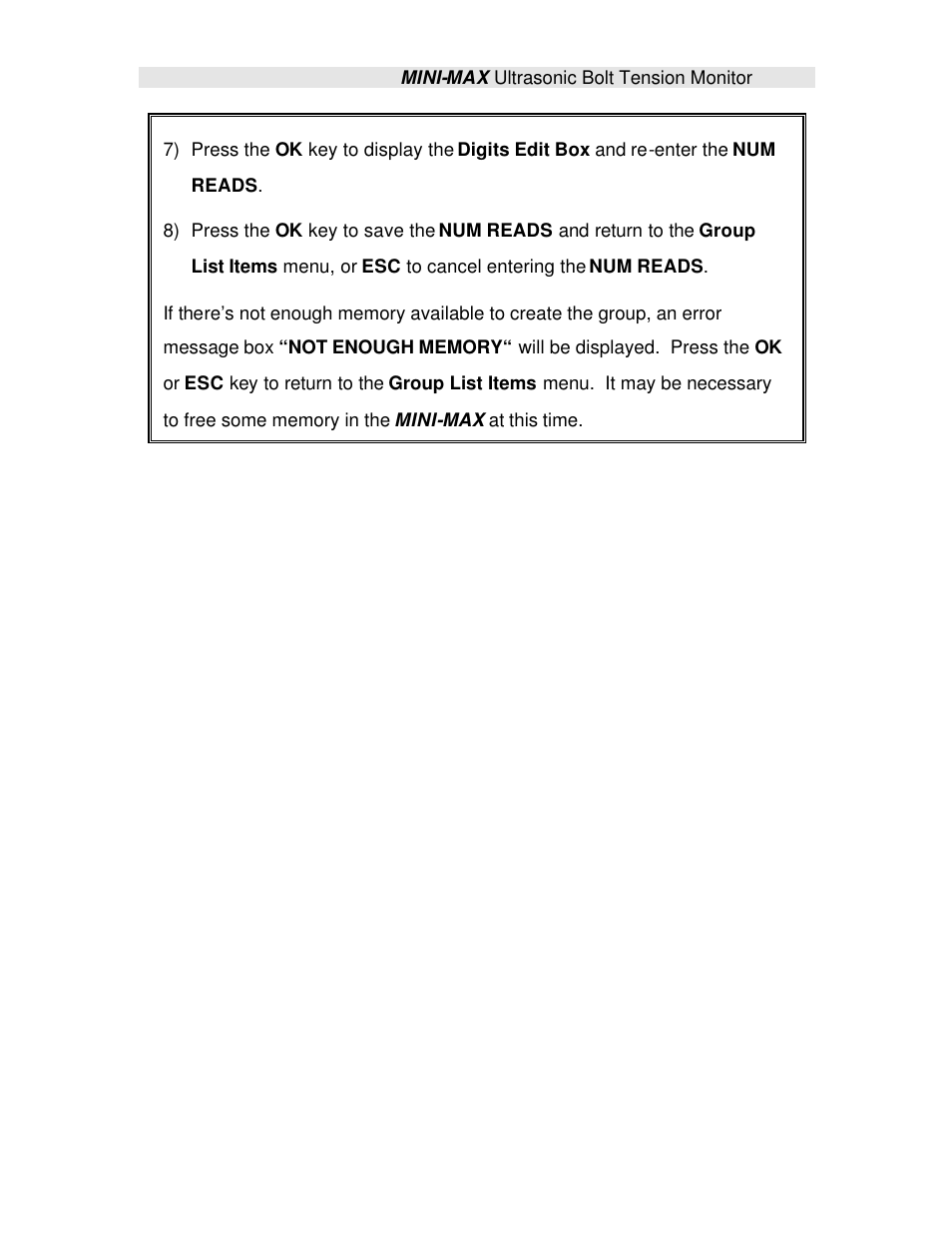 Checkline TI-MINIMAX User Manual | Page 73 / 181