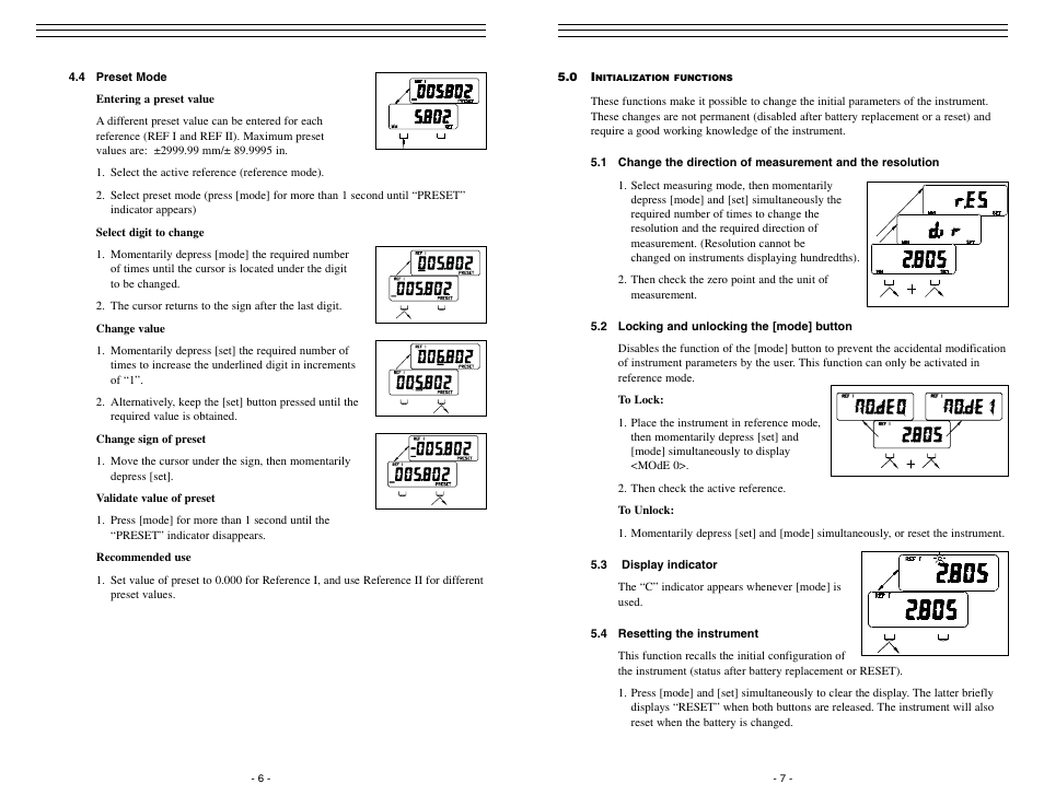 Checkline FD-50R User Manual | Page 6 / 7