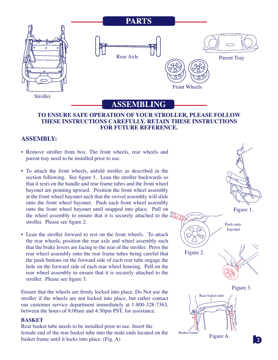Baby Trend SNAP N GO 1305 User Manual | Page 3 / 5