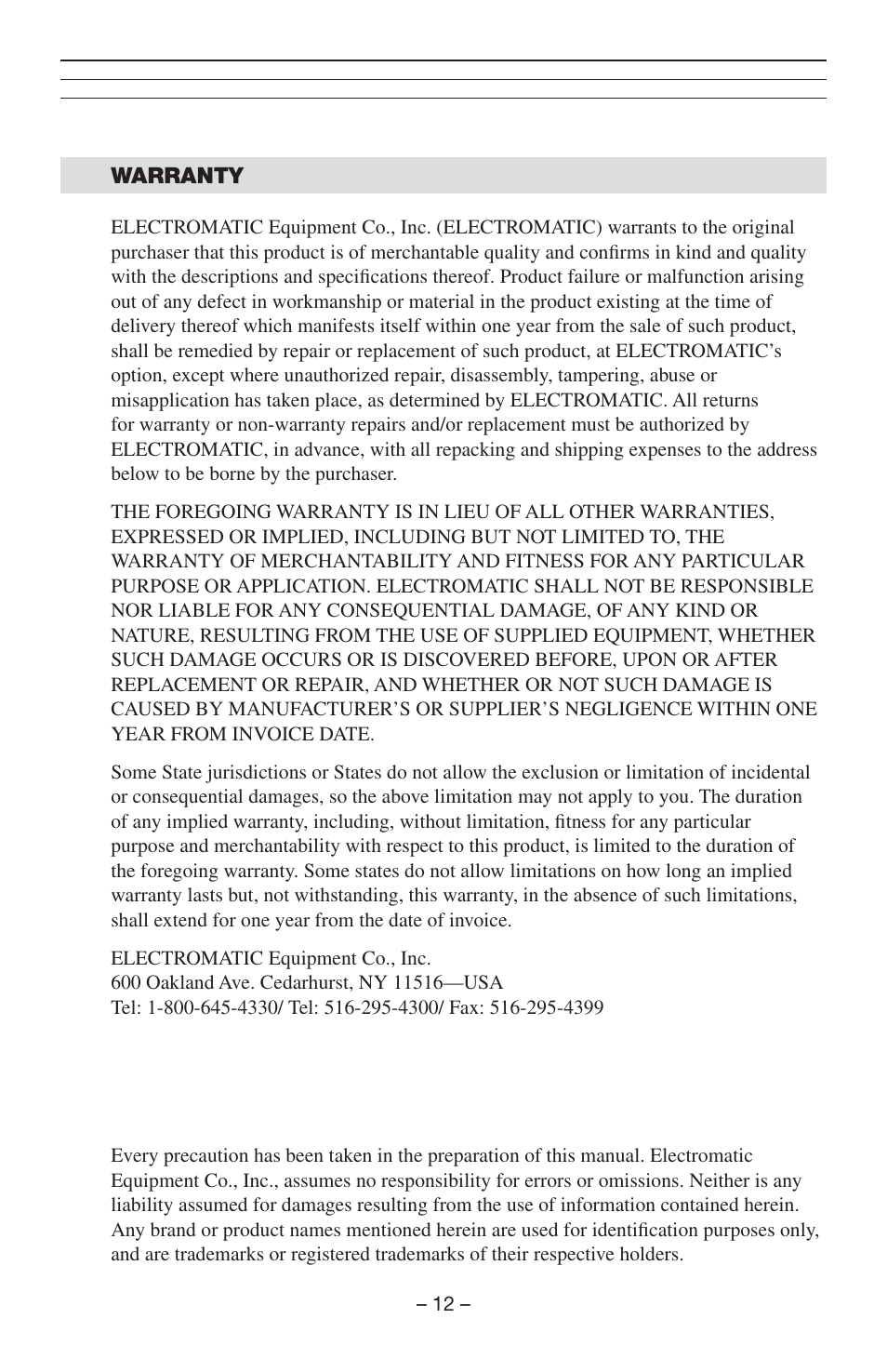 Checkline LM6 User Manual | Page 13 / 14