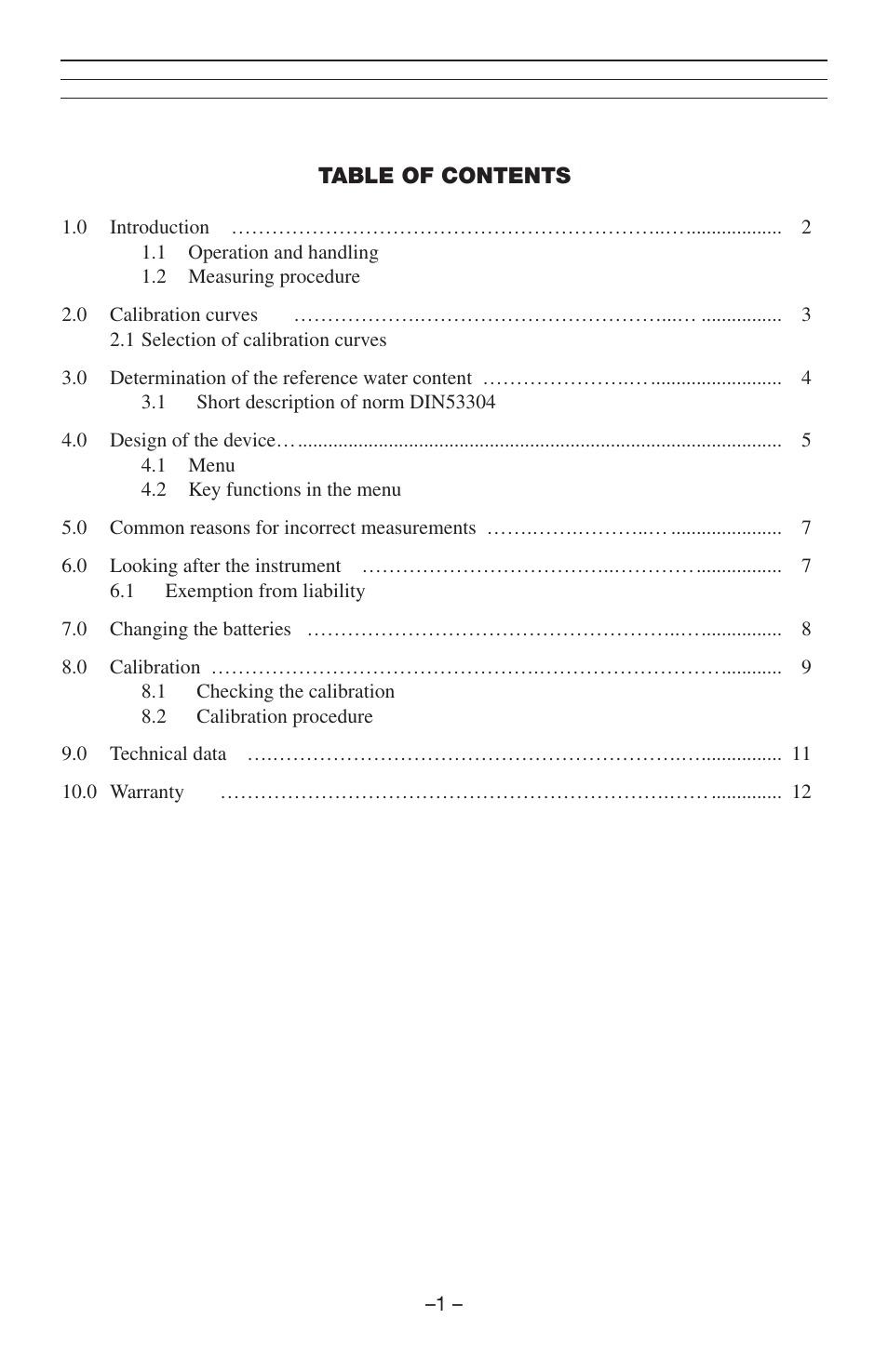 Checkline LM6 User Manual | Page 2 / 14