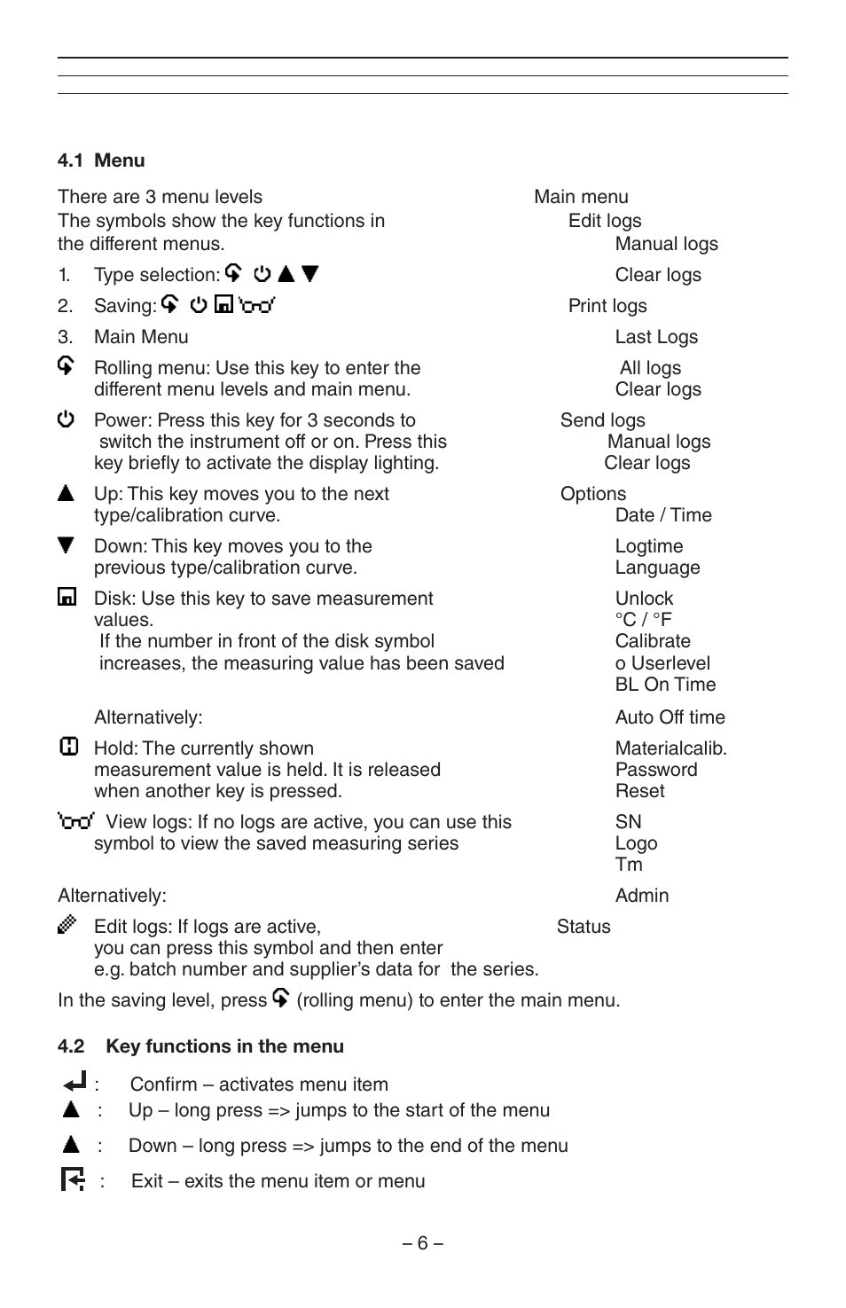 Checkline LM6 User Manual | Page 7 / 14